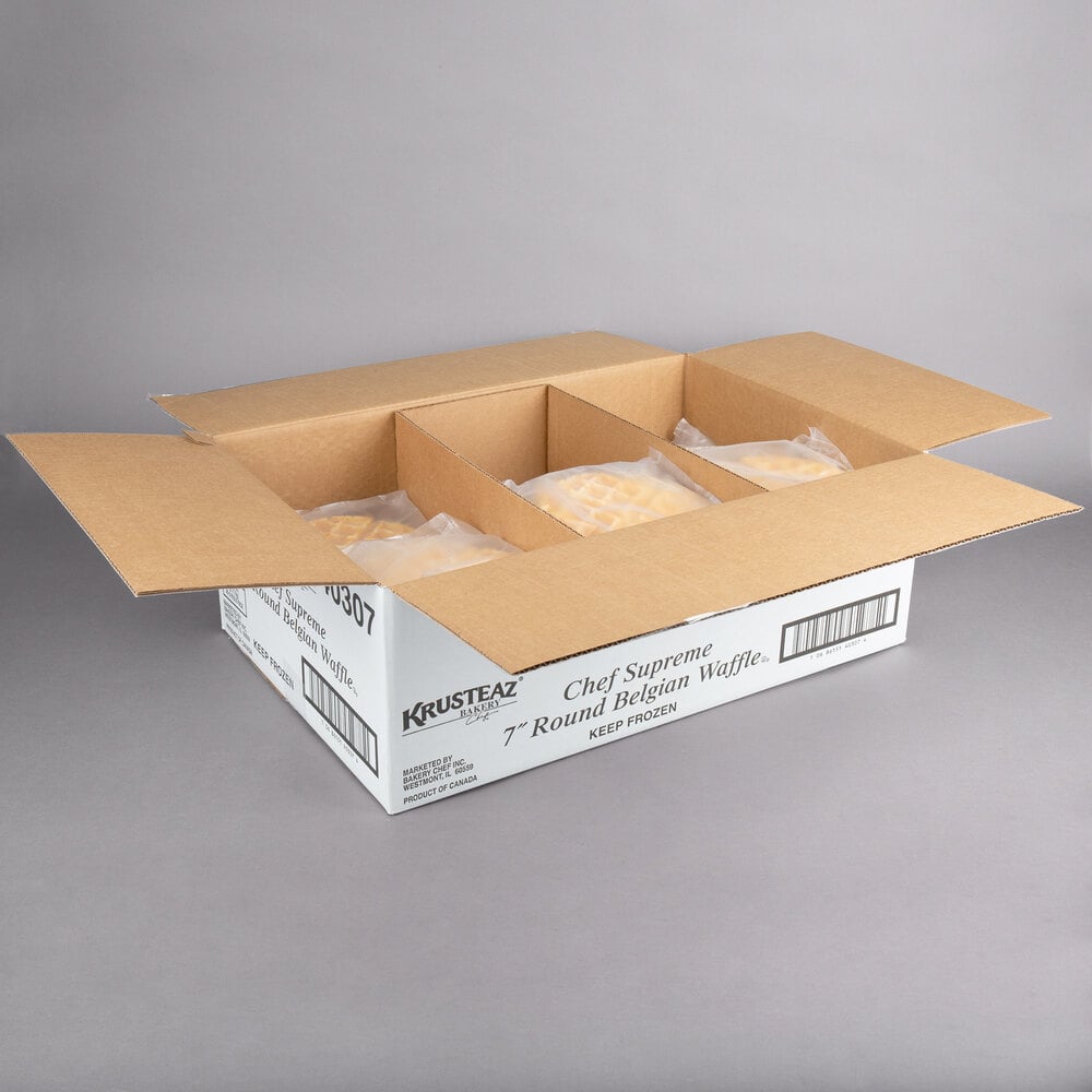 Krusteaz Belgian Waffles Frozen (36/Case)
