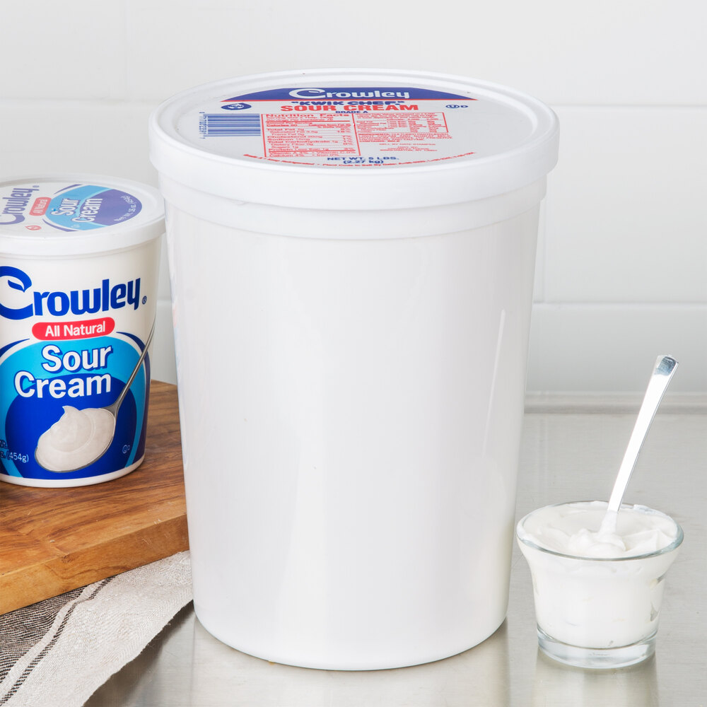 Bulk Tub of Sour Cream 5lb. Tubs (4/Case)