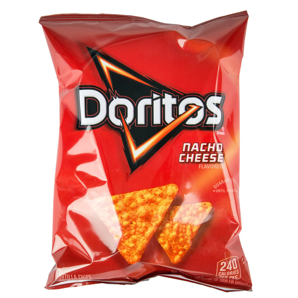 Doritos Nacho Chips (Individual Bags) - 64/Case