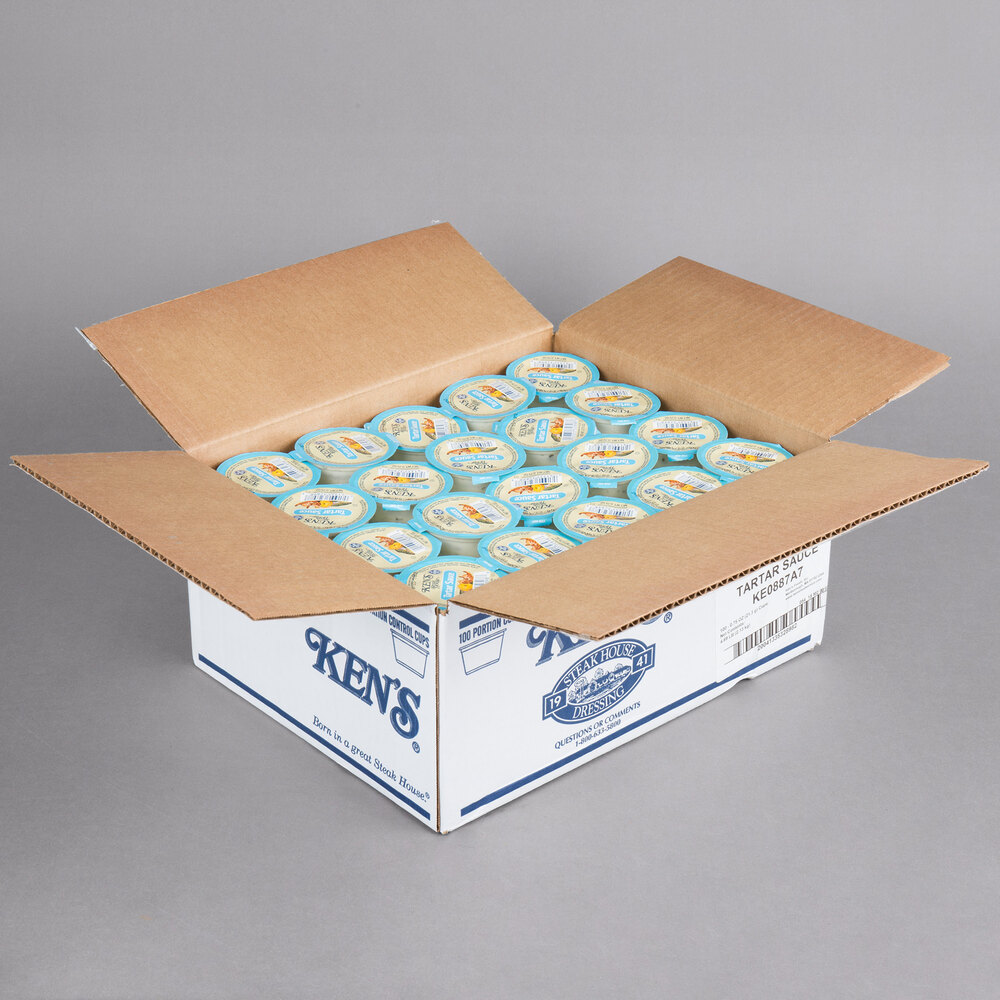 Ken's Tartar Sauce Dipping Cups 100/Case