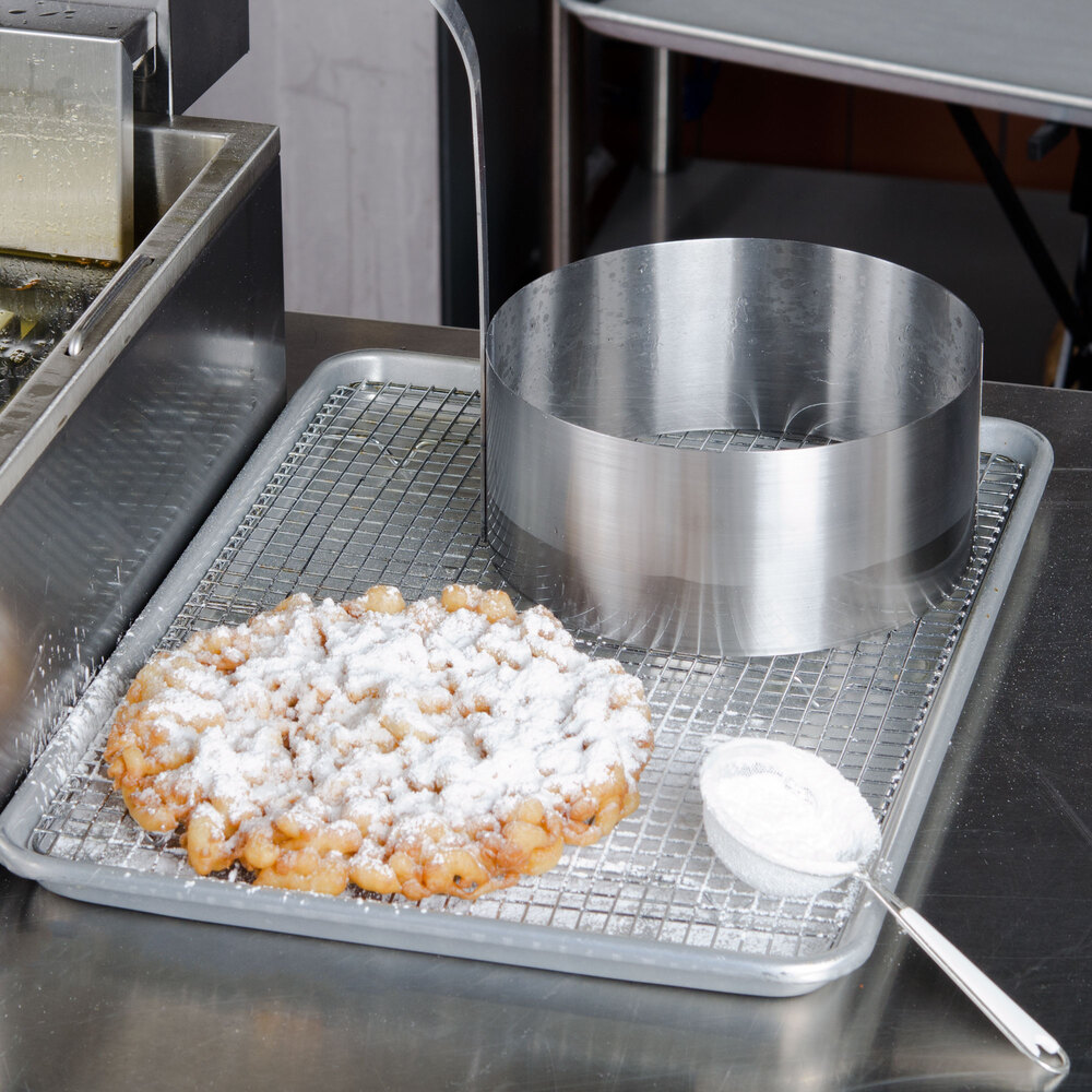 Carnival King Funnel Cake Kit with 8" Ring Mold, Pitcher, and Funnel