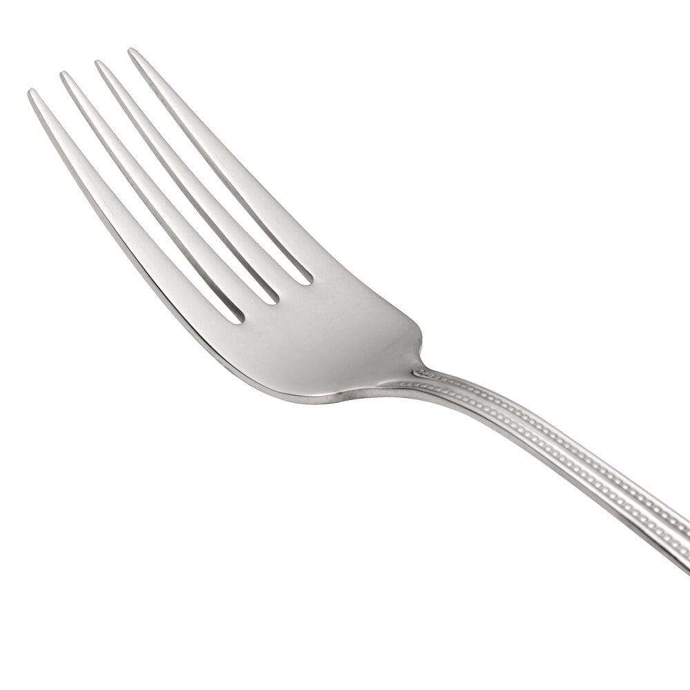 Oneida 2544frsf Needlepoint 7 1 4 18 8 Stainless Steel Extra Heavy Weight Dinner Fork 36 Box