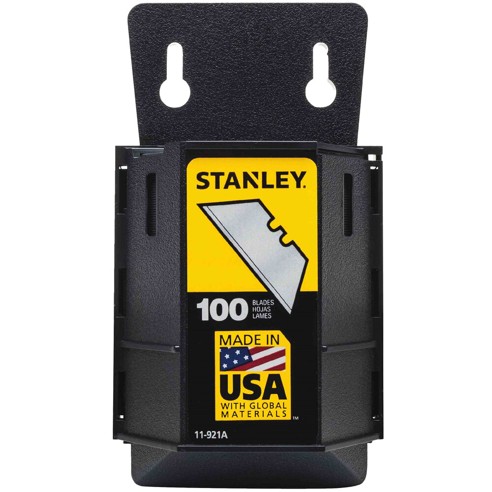 Stanley 11921A Wall Mount Utility Knife Blade Dispenser 100/Pack