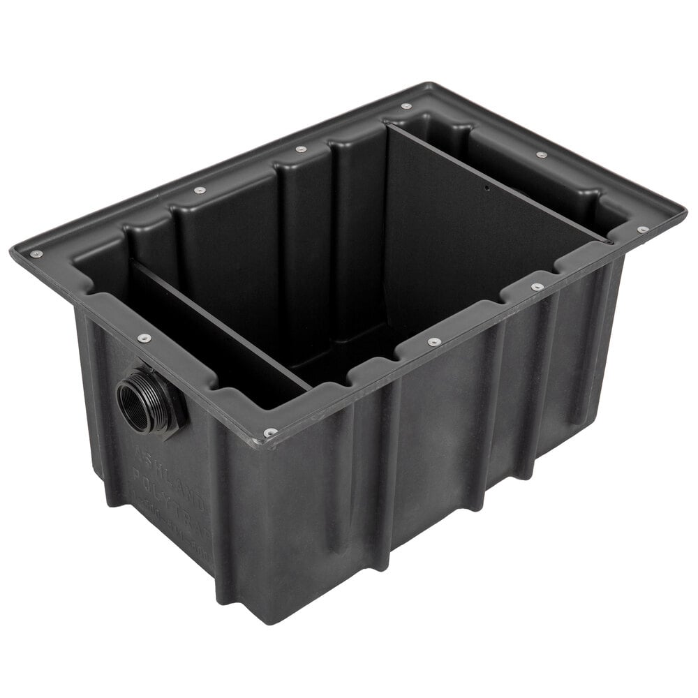 Ashland PolyTrap 4820 40 lb. Grease Trap with Threaded Connections