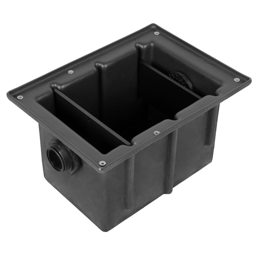 Ashland PolyTrap 4807 14 lb. Grease Trap with Threaded Connections