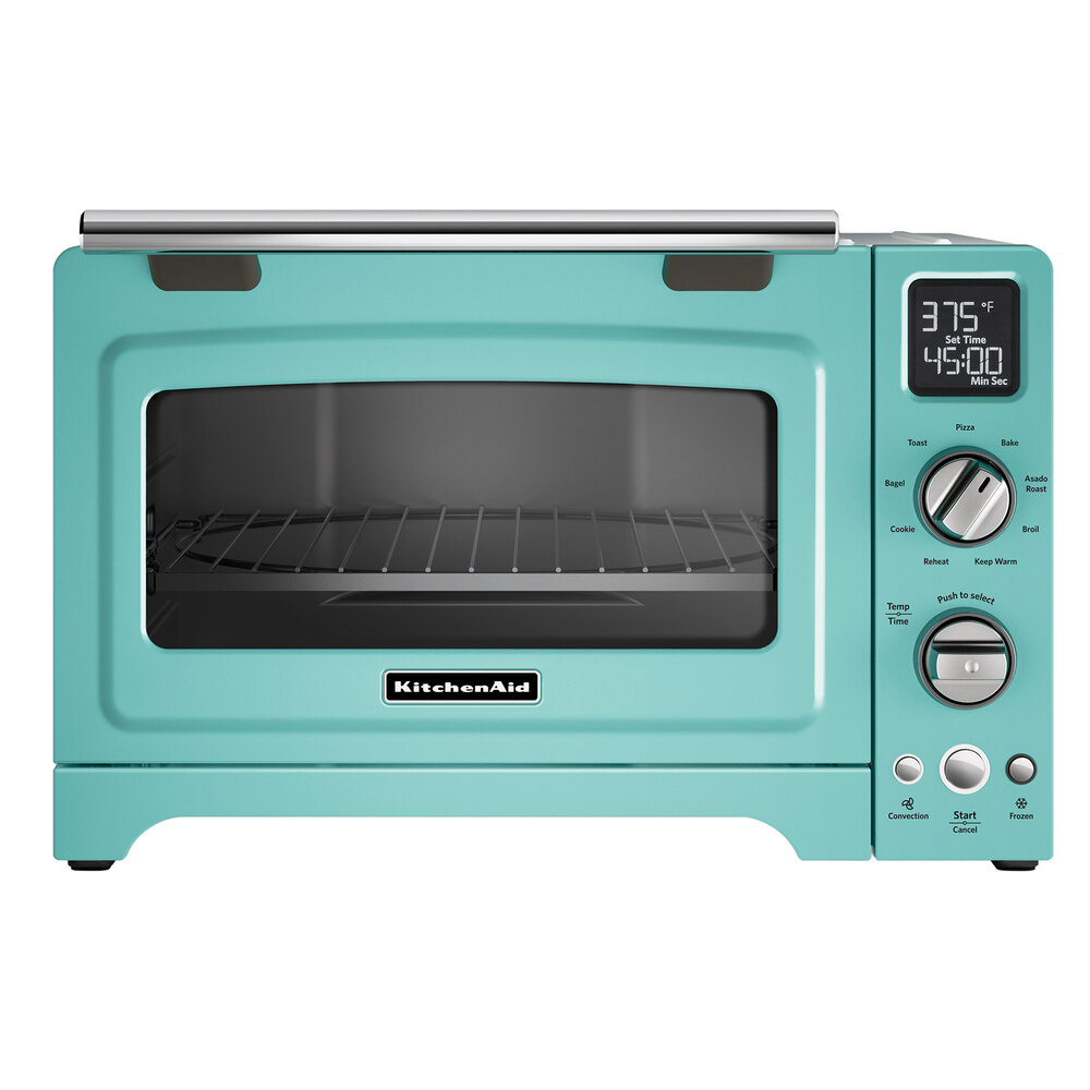 KitchenAid KCO275AQ 12" Aqua Sky Digital Countertop Convection Oven