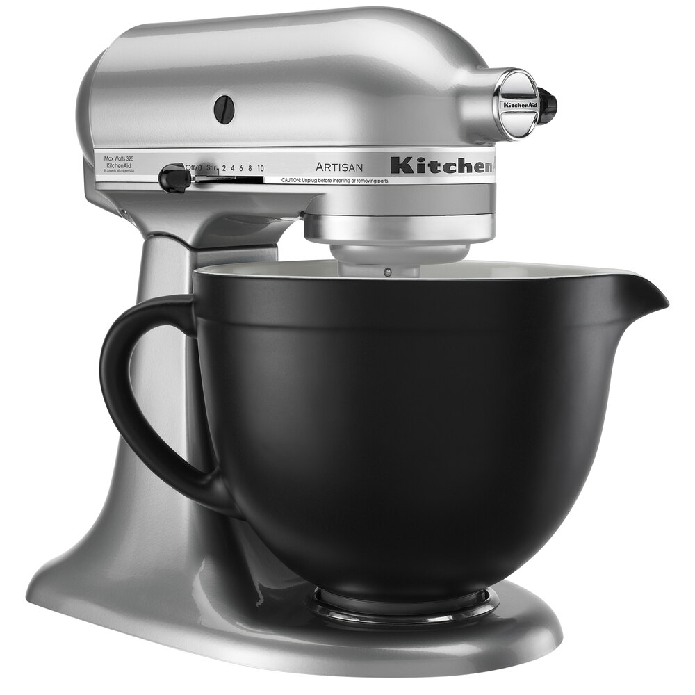 kitchenaid-ksmcb5bm-5-qt-black-matte-ceramic-bowl-with-handle