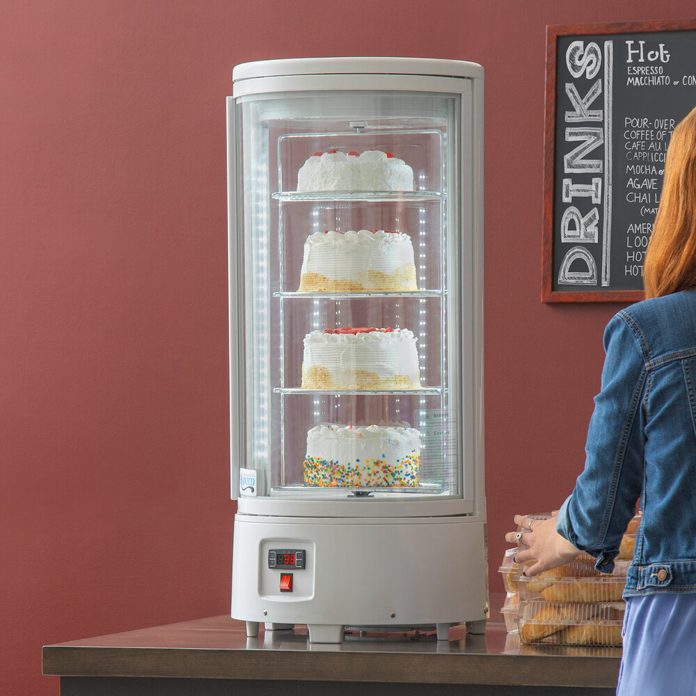Avantco Rotating Refrigerated Cake Display
