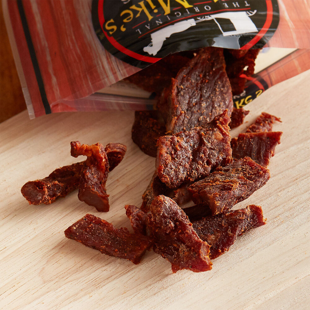 Uncle Mike&amp;#39;s 1.6 oz. Pack Original Beef Jerky - 16/Case