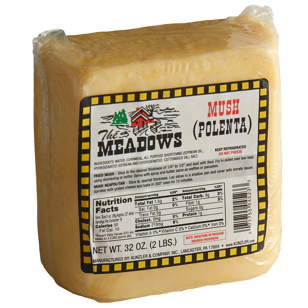 Kunzler Cornmeal Mush (2 lb. 8/Case) staurantStore