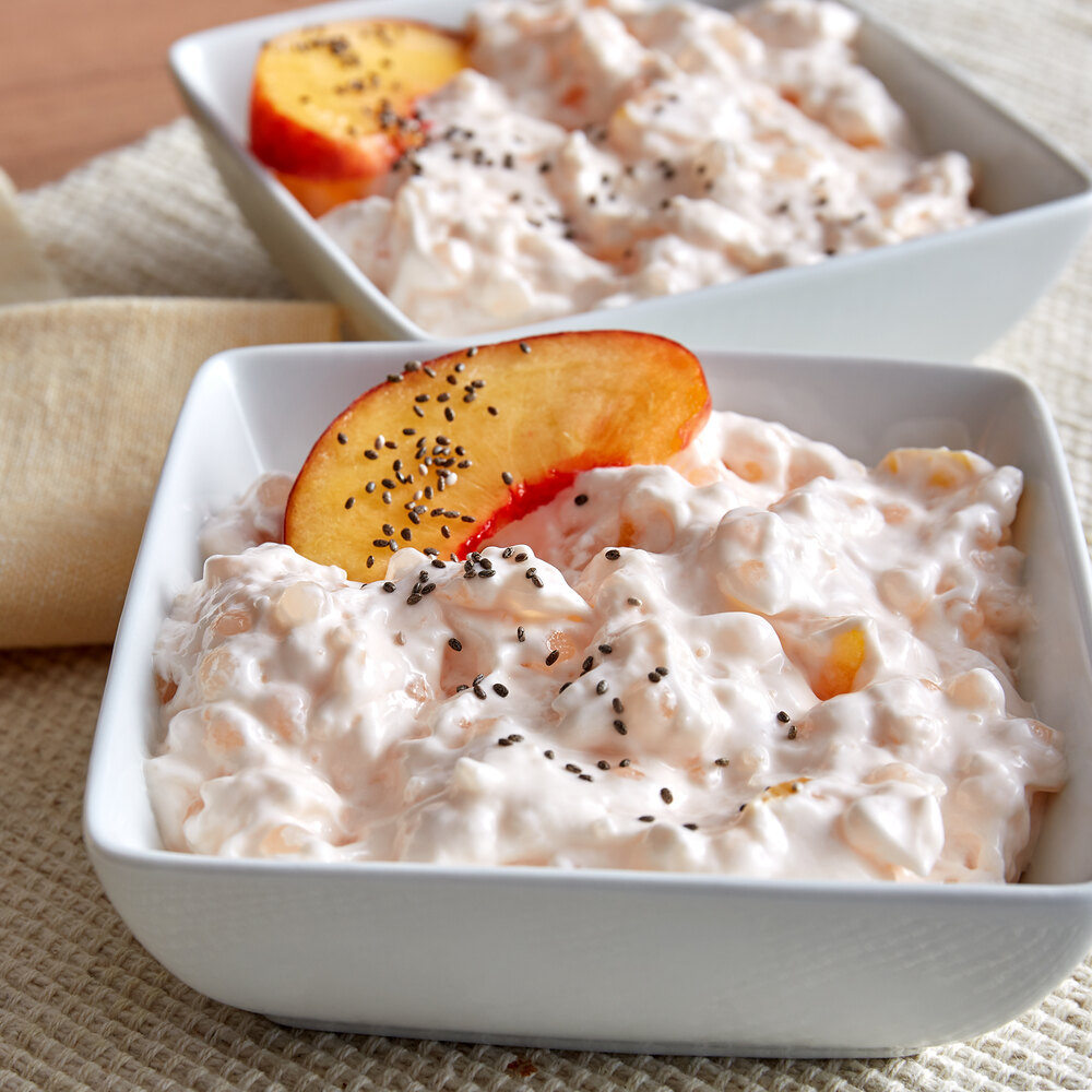 Fisher's Homestyle Salads 8 lb. Peach Tapioca Pudding