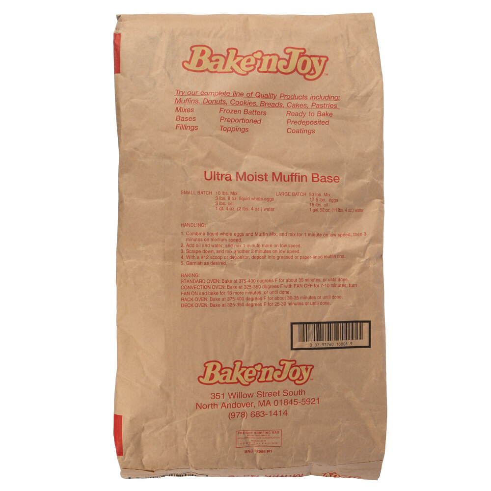 Bake'n Joy 50 lb. Ultra Moist Muffin Mix