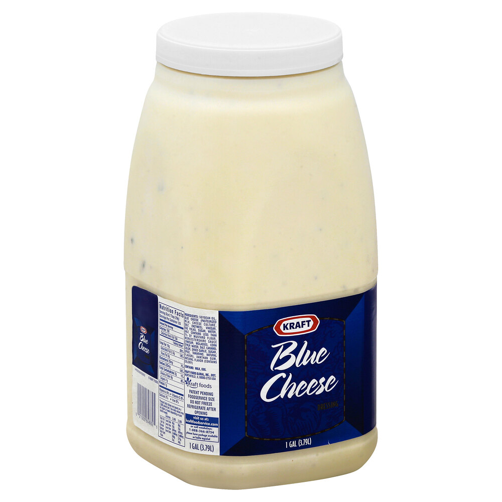 Kraft 1 Gallon Blue Cheese Dressing 4/Case
