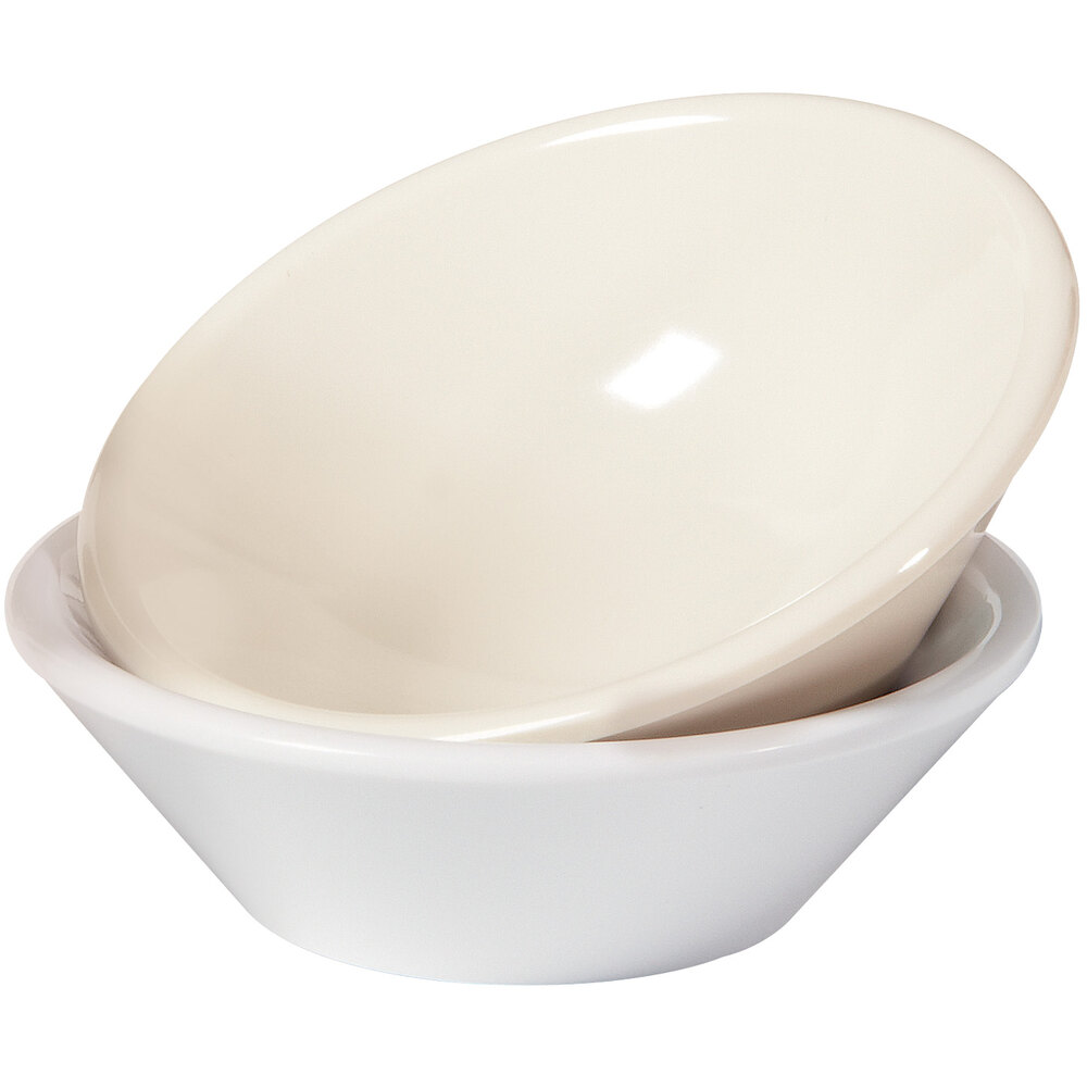 GET RM 150 IV 1 5 Oz Ivory Smooth Melamine Ramekin Sauce Dish 48 Case