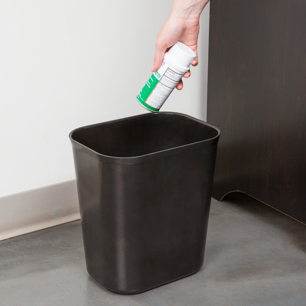 Rubbermaid FG254100BLA 14 Qt. / 3.5 Gallon Black