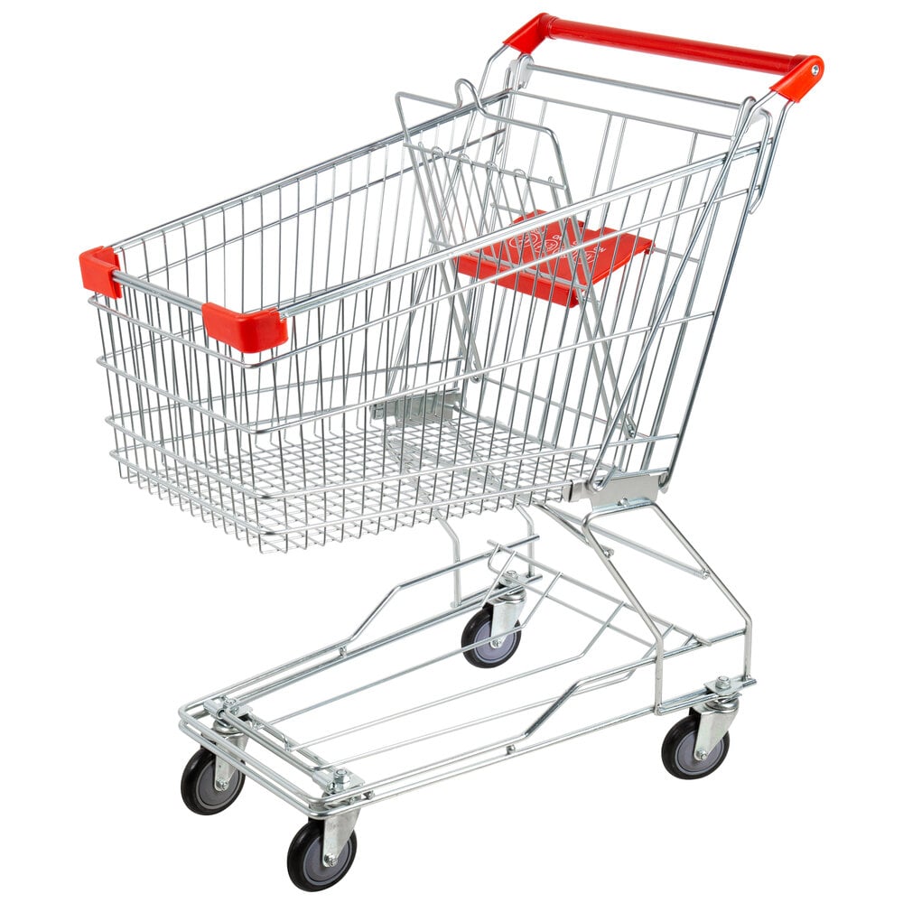 Grocery Shopping Carts for Supermarkets (3.5 Cu. Ft.)