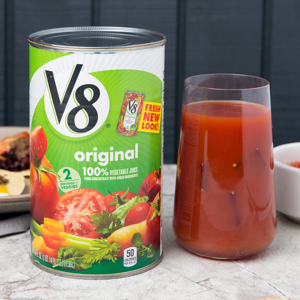 V8 Original 100 Vegetable Juice 46 fl. oz. Can