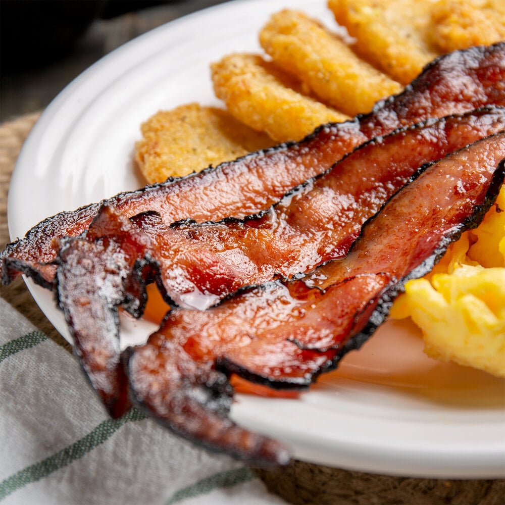 uncured dry rub black forest bacon