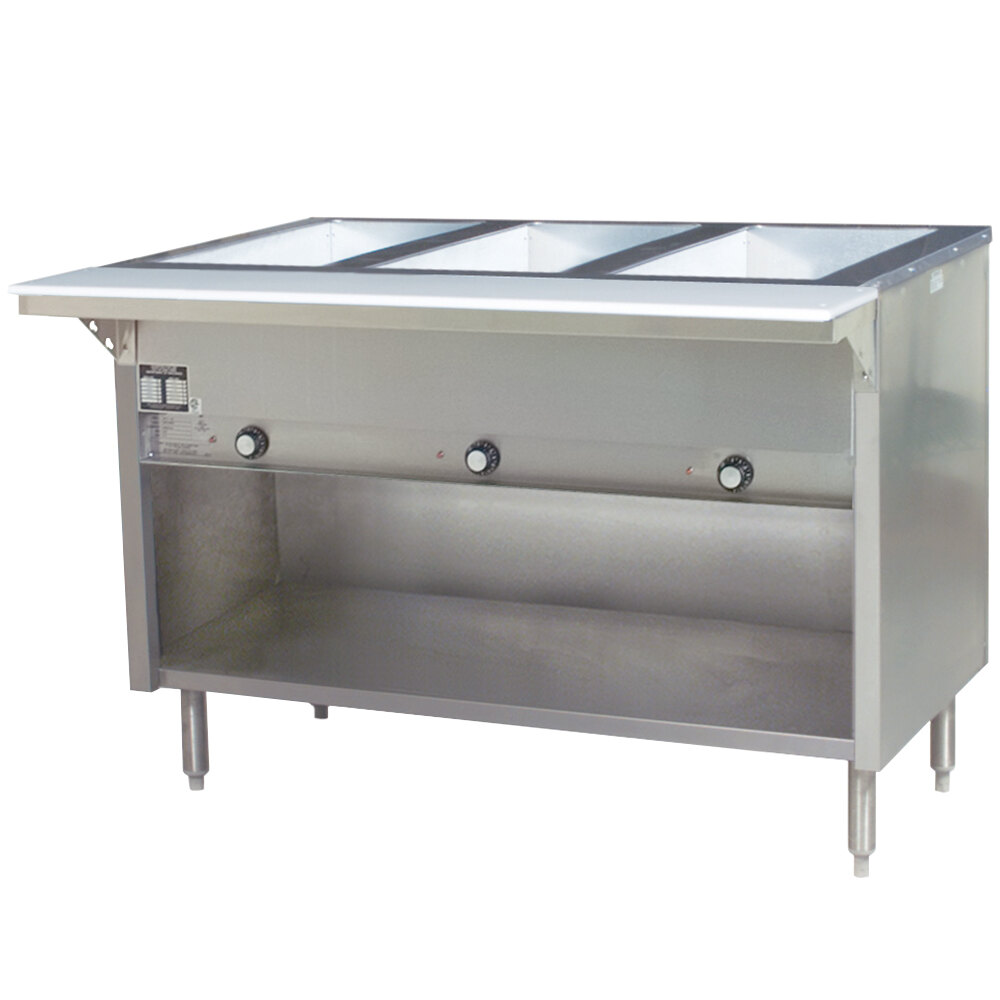 Eagle Steam Table, Natural Gas, 3 Pan staurantStore