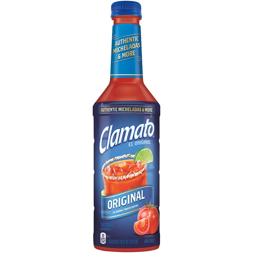 Clamato 1 Liter Tomato Clam Juice