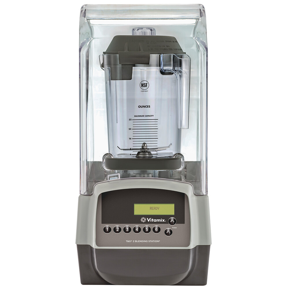 Vitamix 34013 T&G 2 Blending Station 2 hp Blender with Cover and 32 oz