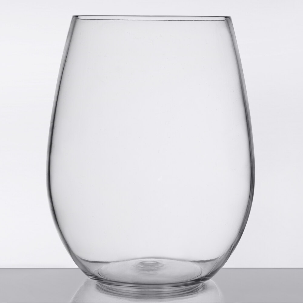 Libbey 92426 Infinium 15 Oz Tritan Plastic Stemless Wine Glass 12 Case