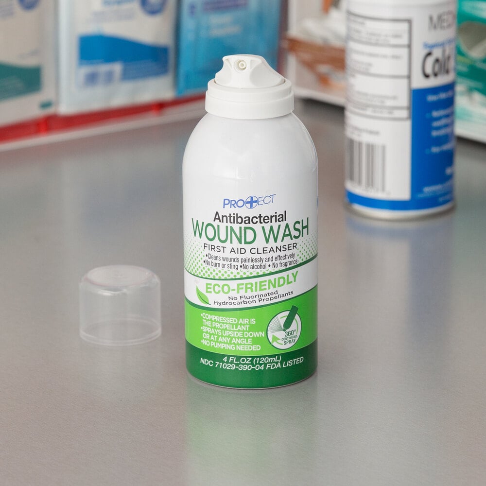 MediFirst 24506 4 oz. Antibacterial Wound Wash Continuous Spray