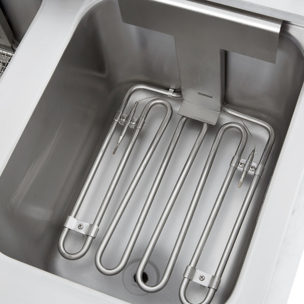 Vollrath 40710 30 lb. Commercial Countertop Deep Fryer 208240V