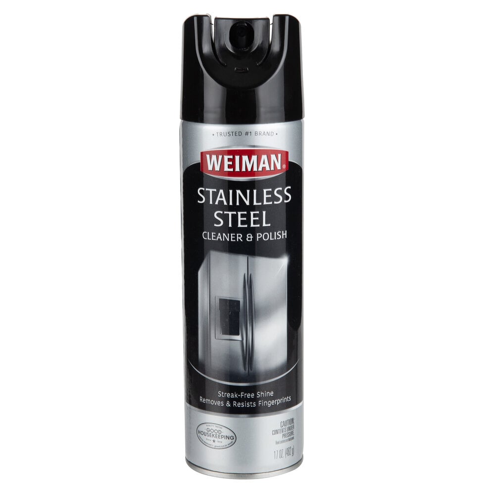 weiman stainless steel cleaner leaves streaks
