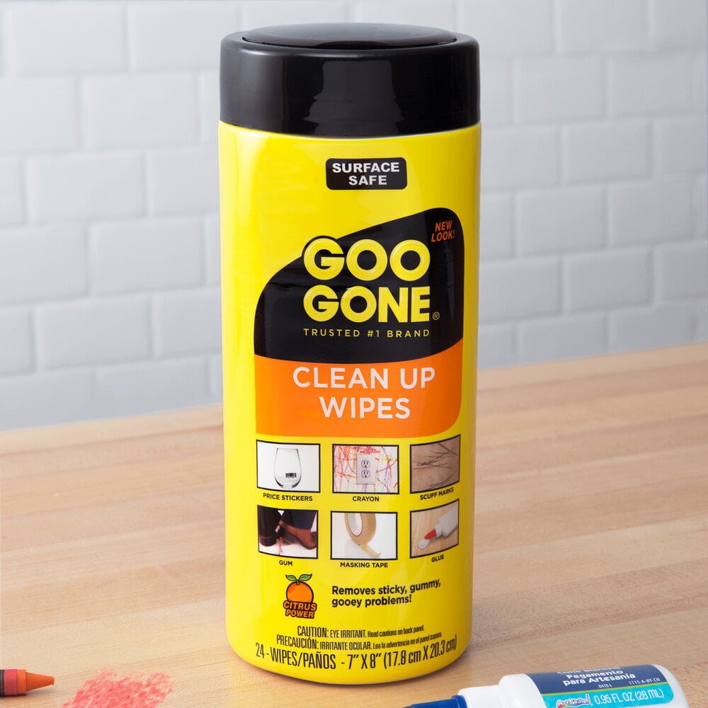Goo Gone W2000 24 ct. Clean Up Wipes