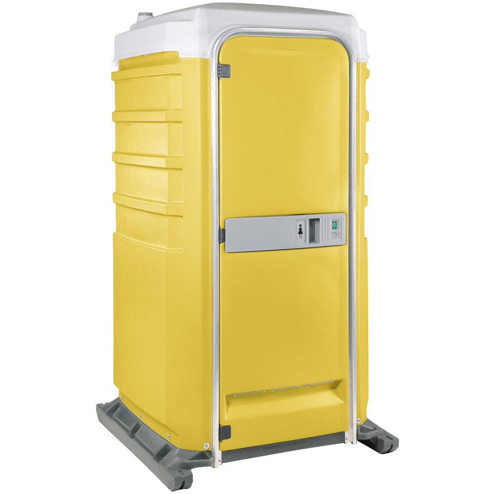 PolyJohn Fleet SH11009 Yellow Portable Cold Water Shower