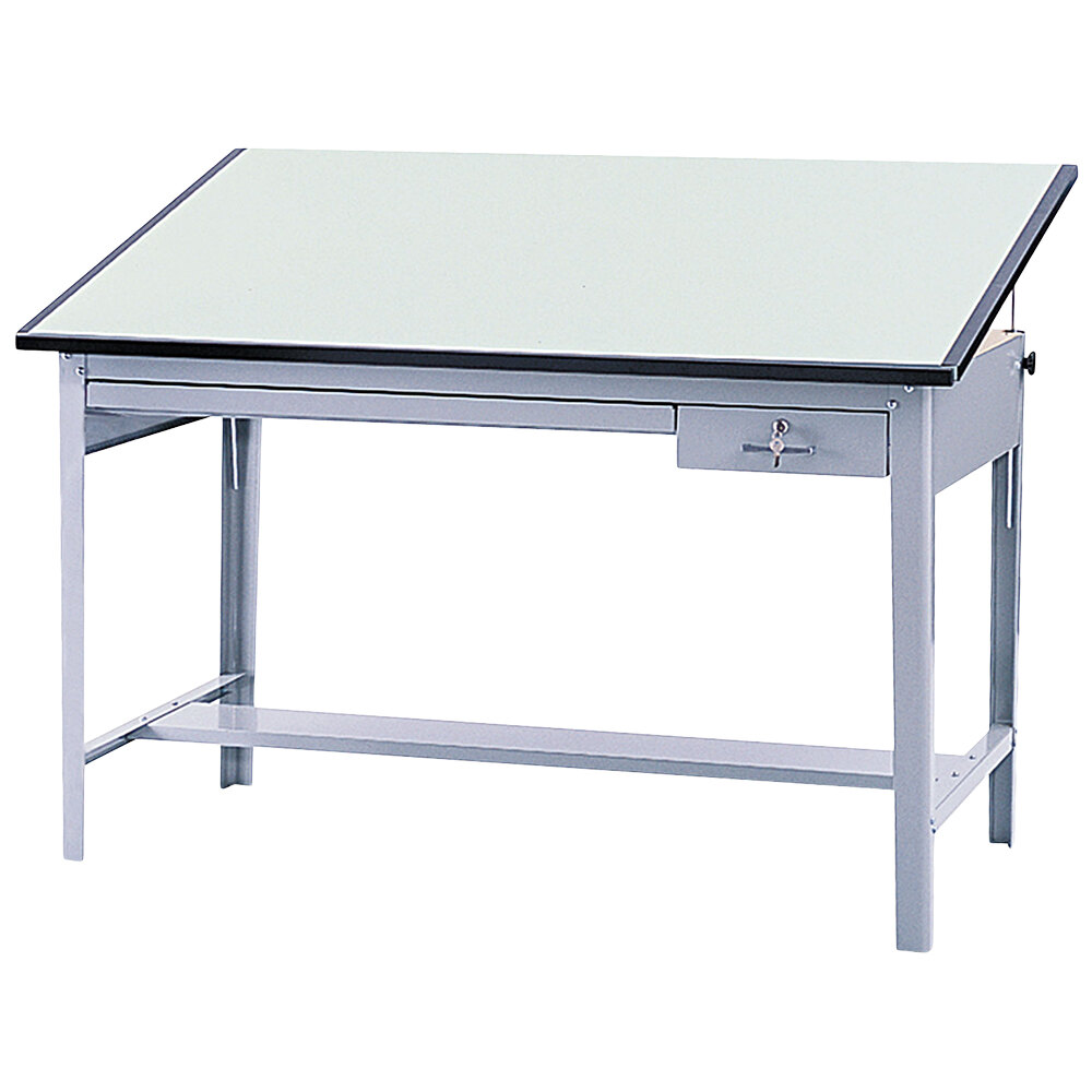 Safco 3953 Precision 72" x 37 1/2" Green Drafting Table Top