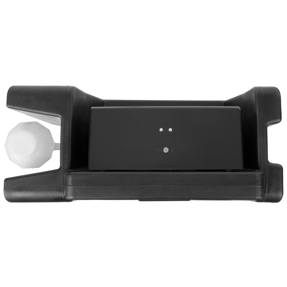 Cambro HWATD Black Hand Washing Station Multi Fold Towel Dispenser