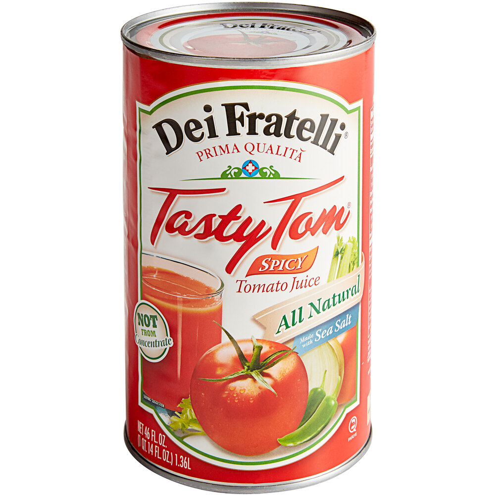 Dei Fratelli Tasty Tom 46 fl. oz. Spicy Tomato Juice