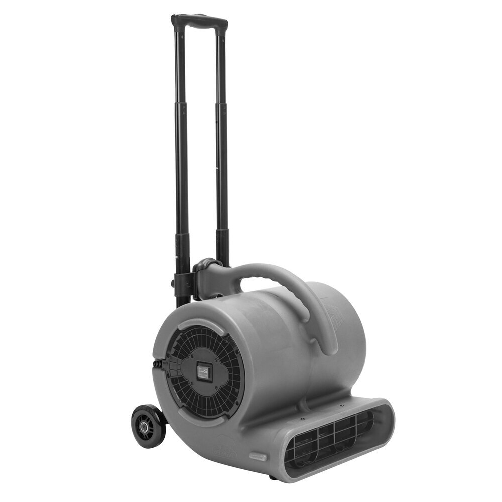 B-Air VP-50H Vent Grey 2-Speed Air Mover With Handle And Wheels - 1/2 Hp