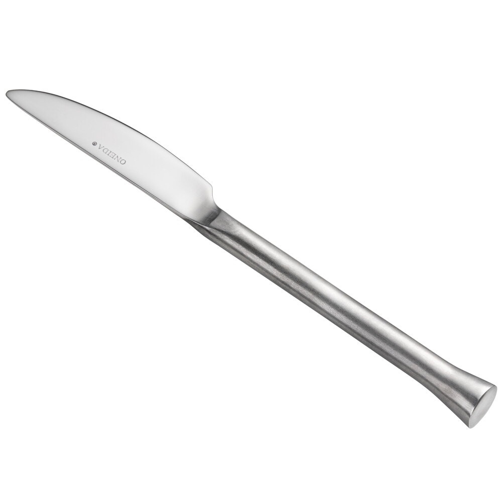 Oneida B582KBVF Wyatt 7" 18/0 Stainless Steel Heavy Weight Butter Knife 12/Case