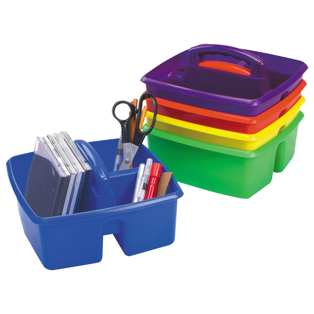 Storex Art Caddies (Assorted Colors) 5/Pack