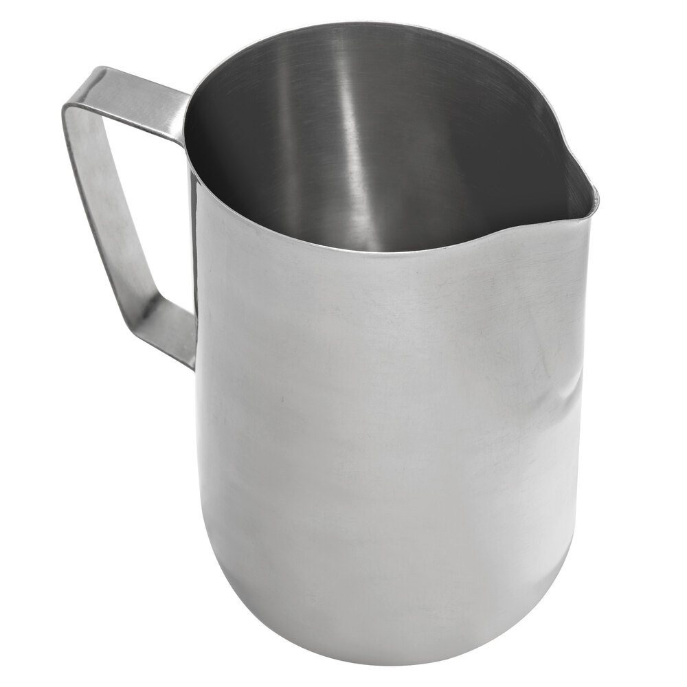 Choice 50 oz. Polished Stainless Steel Pitcher