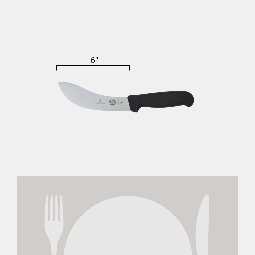 Victorinox 40536 6" Butcher/Skinning Knife with Fibrox Handle