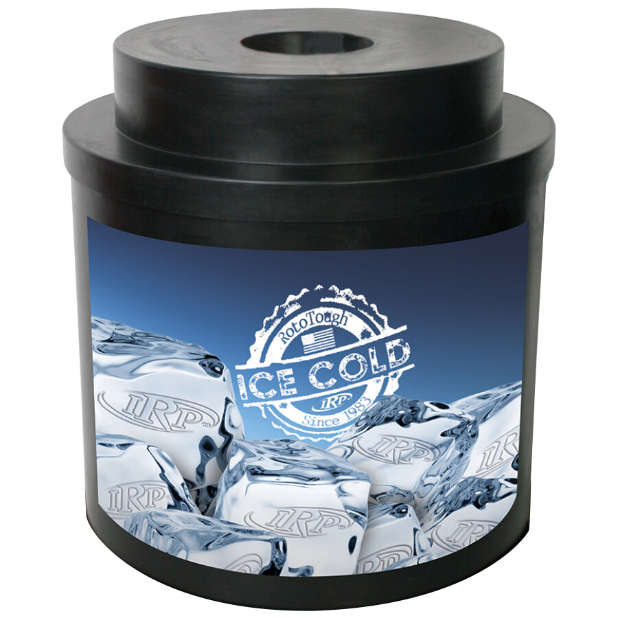 Ice Bin Merchandisers And Coolers Webstaurant Irp Black Super Cooler I 010 Keg Beverage