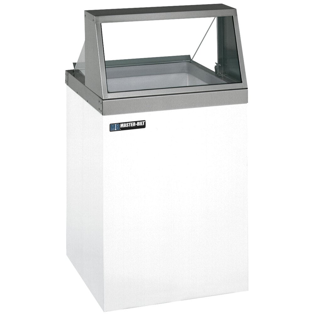 MasterBilt DD26 27" Straight Glass Ice Cream Dipping