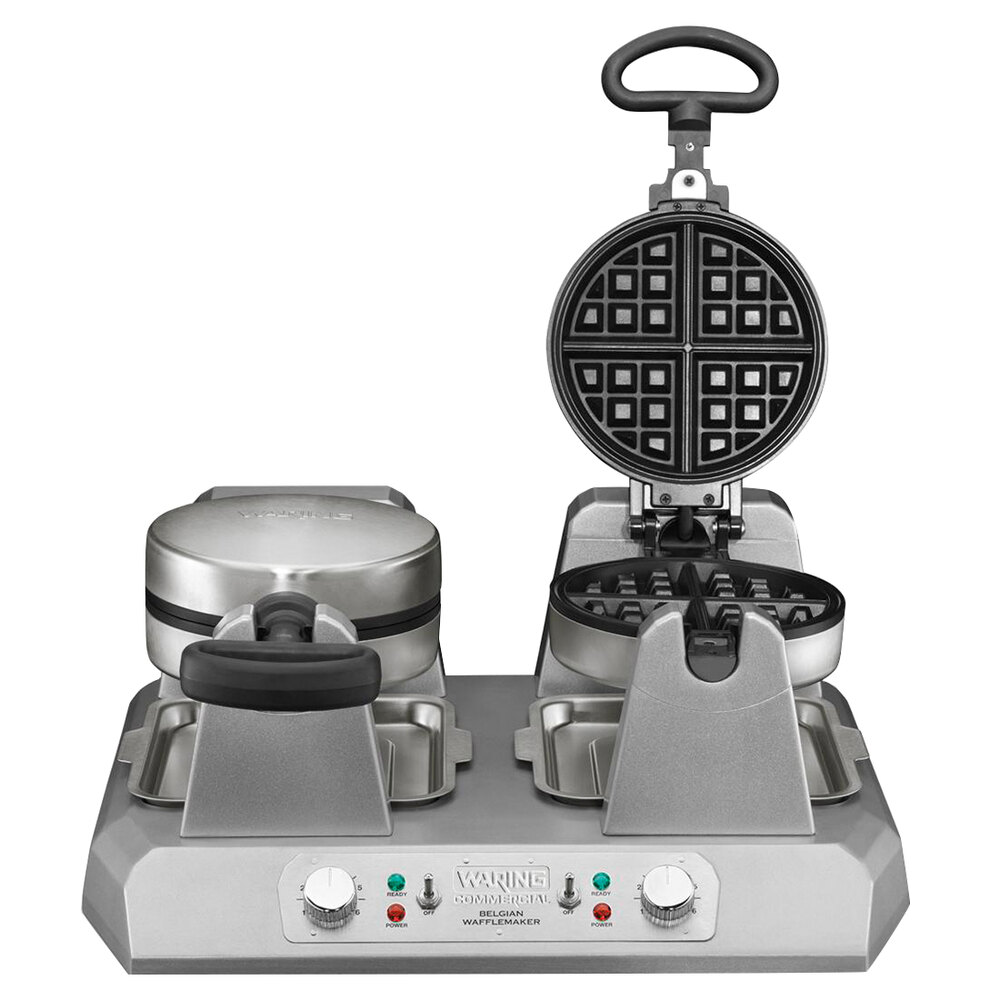 Waring WW250X Commercial Double Belgian Waffle Iron / Maker 120V