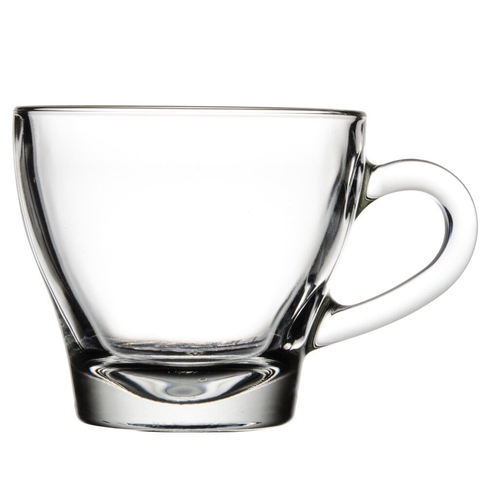 glass cappuccino mugs