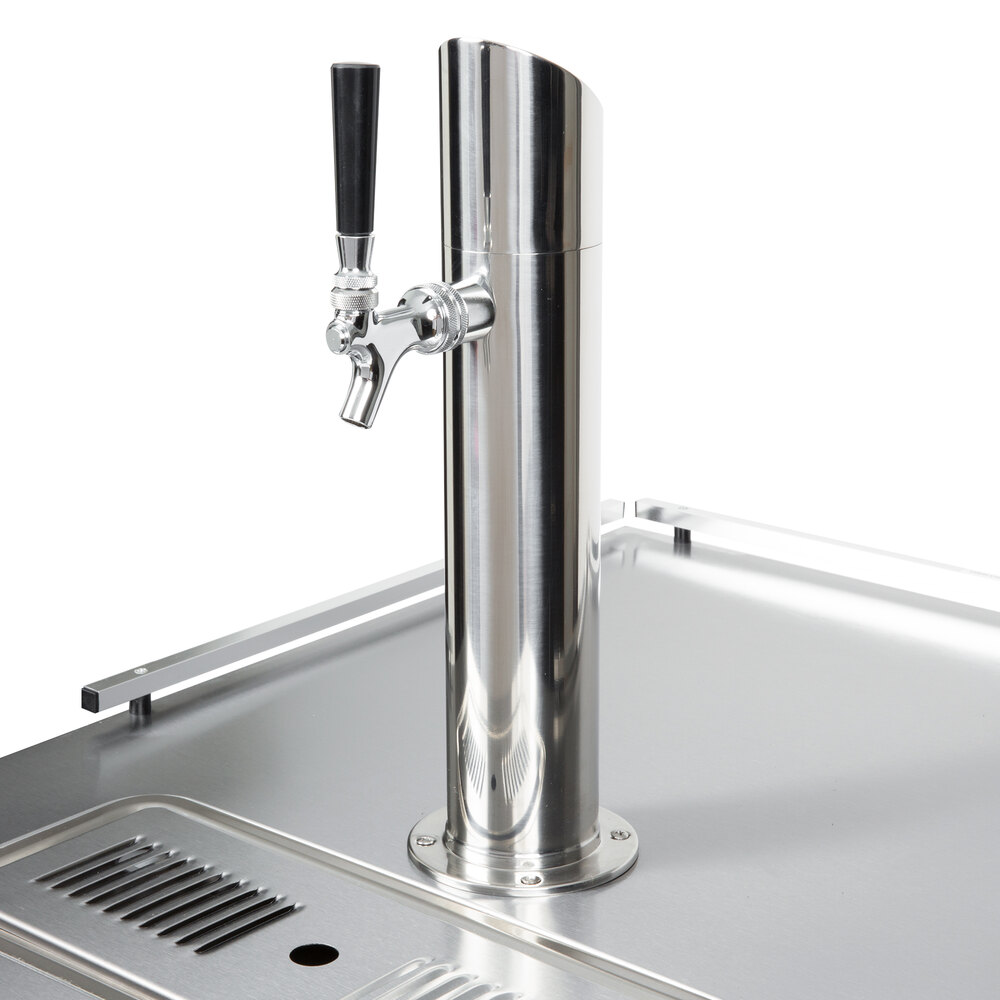 True TDD1 24" One Keg Direct Draw Kegerator Beer Dispenser