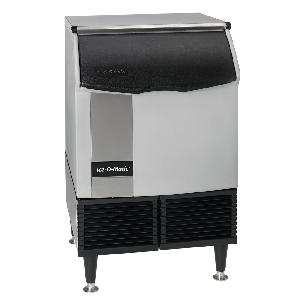 Ice O Matic Iceu150ha 24 12 Air Cooled Undercounter Half Dice Cube Ice Machine With 70 Lb Bin 