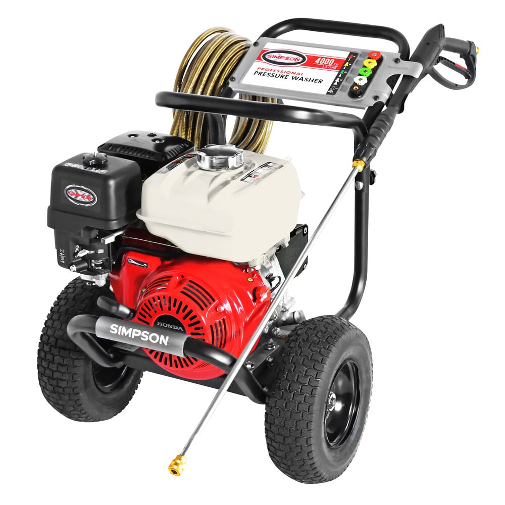 Simpson 4000 PSI Pressure Washer with Honda Engine (60869) 3.5 GPM