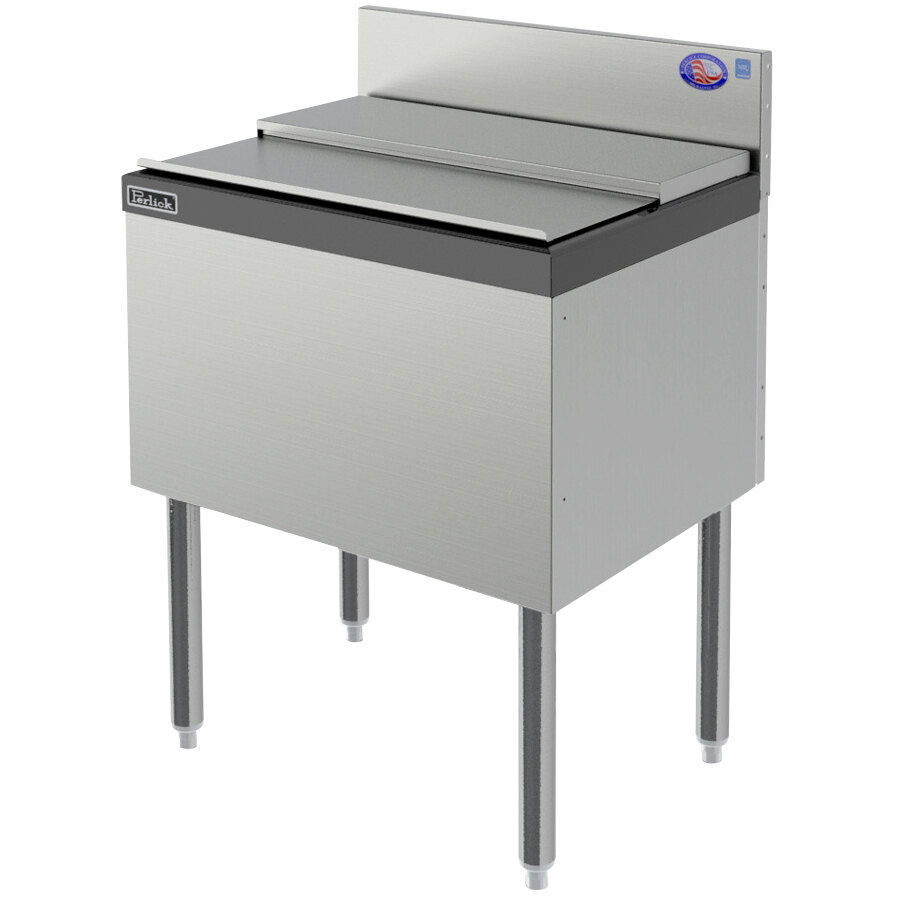 Perlick TS24IC 24" Stainless Steel Ice Chest 50 lb. Capacity