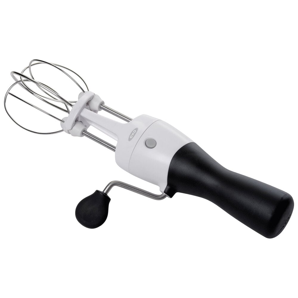 Oxo Good Grips 12 Stainless Steel Manual Crank Egg Beater With Rubber Handle 1126980 6293