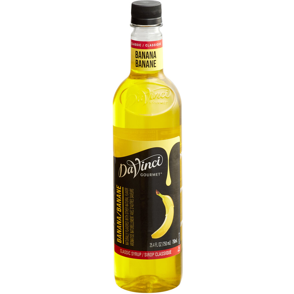 DaVinci Gourmet ML Classic Banana Flavoring Fruit Syrup