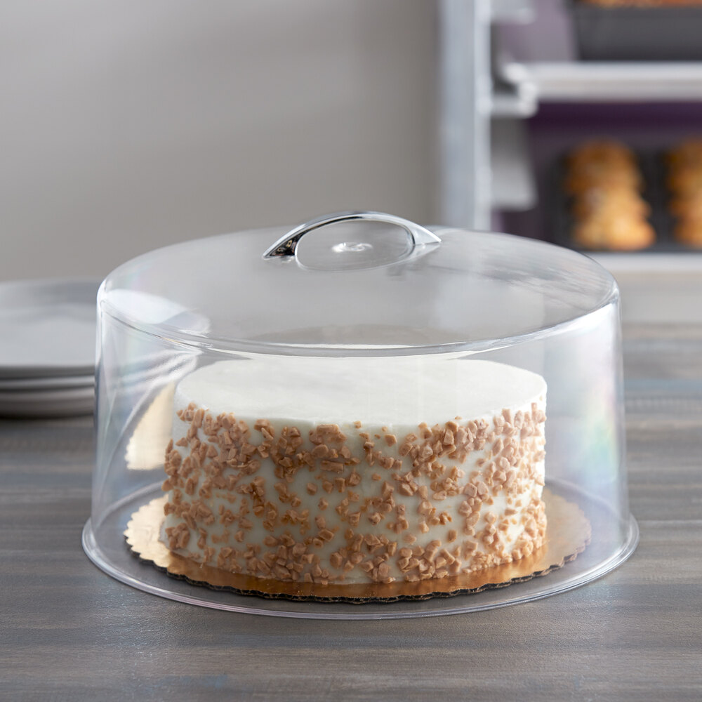Clear Round Cake Cover by Choice (12" x 6")